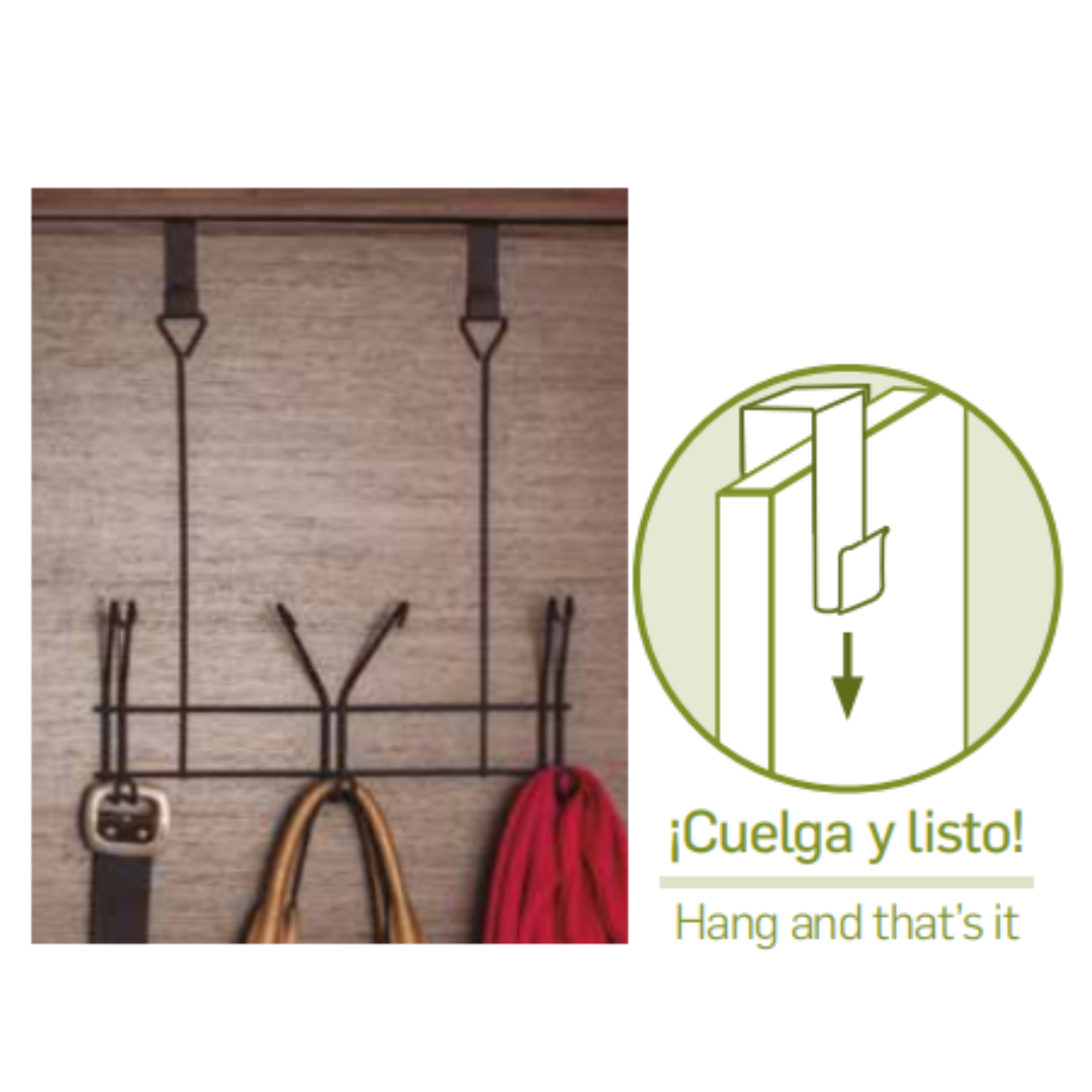 PERCHERO PARA COLGAR EN PUERTA